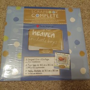 Tapestry Baby boy scrap book